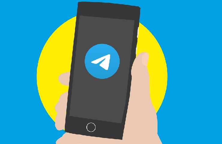 Telegram su smartphone