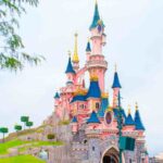 Un castello principesco della Disney