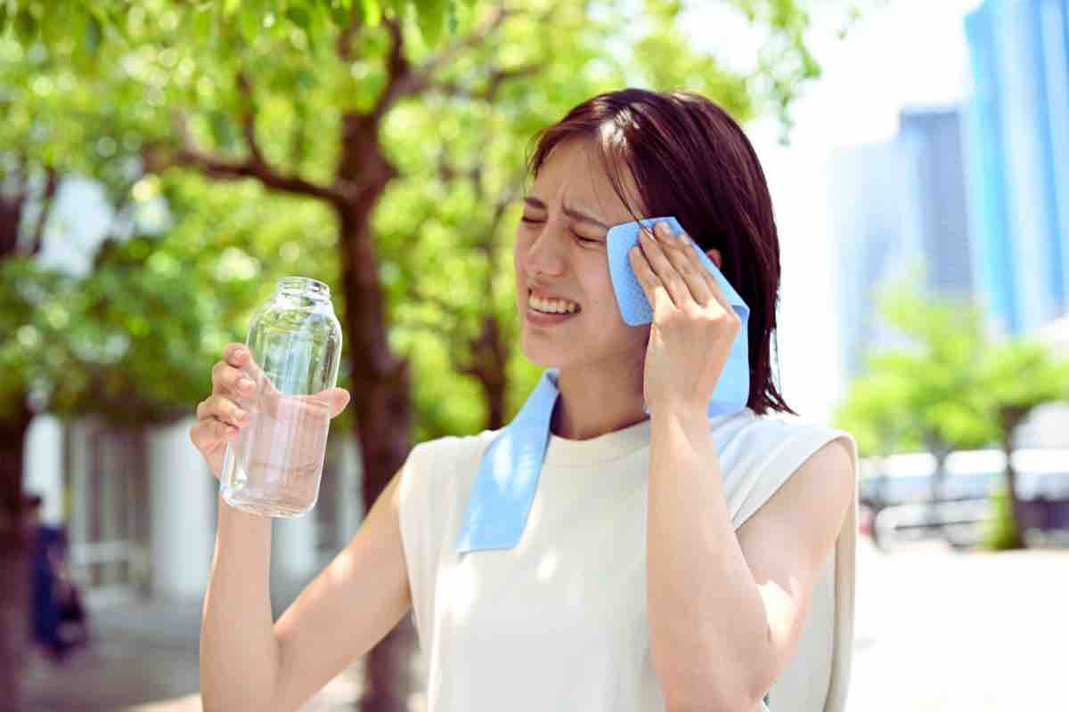 Record di caldo in Giappone