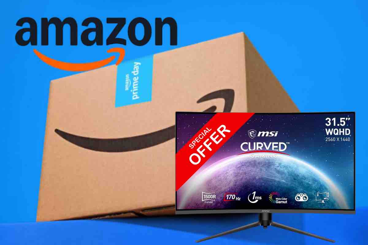 Monitor MSI curvo