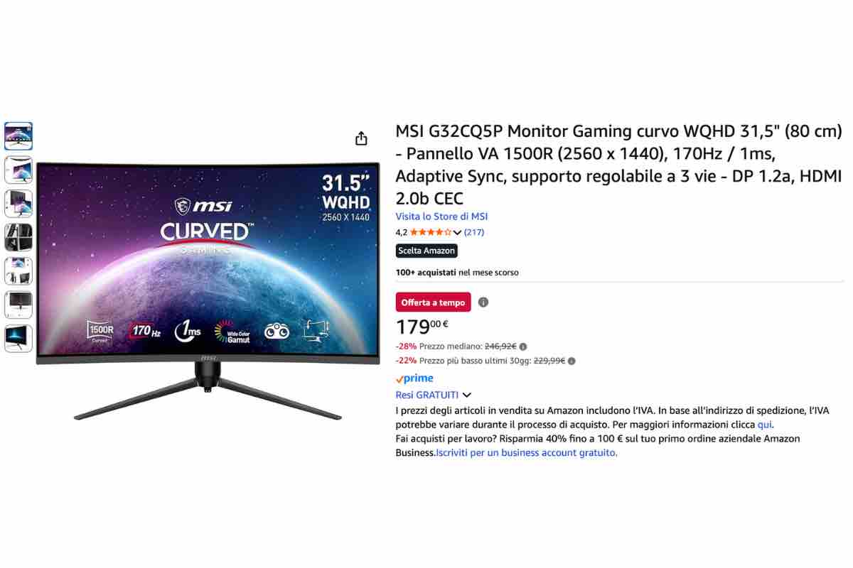 Monitor MSI G32CQ5P