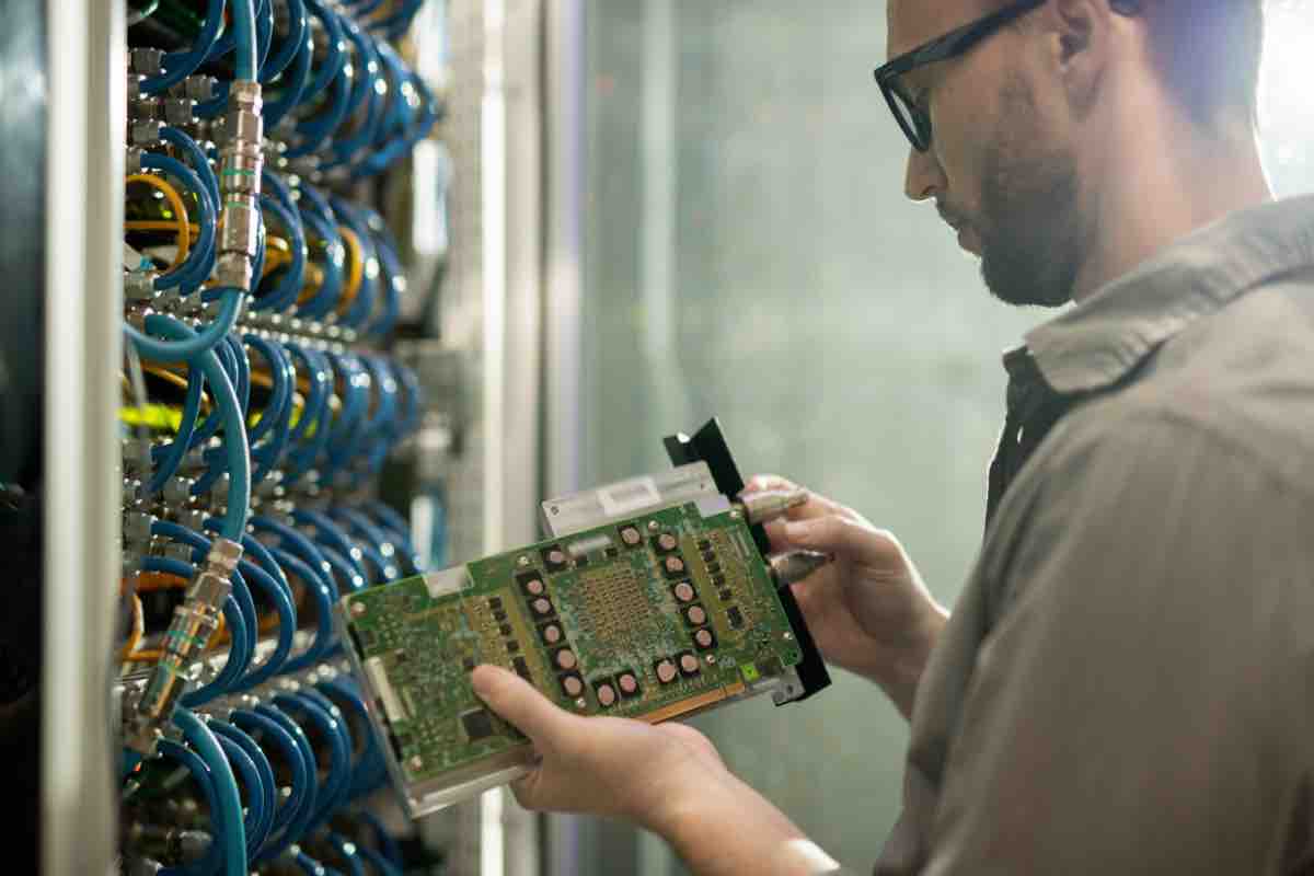 Server supercomputer