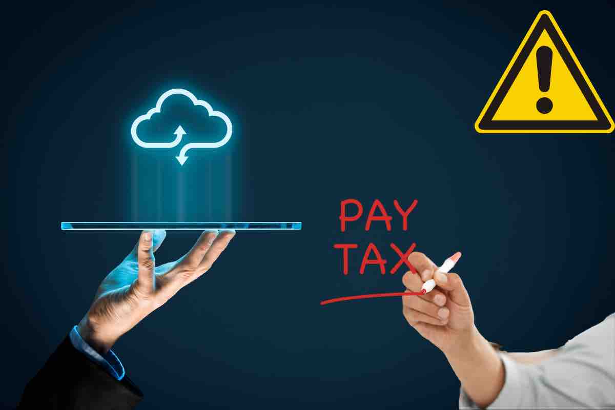 Anche i cloud tassati
