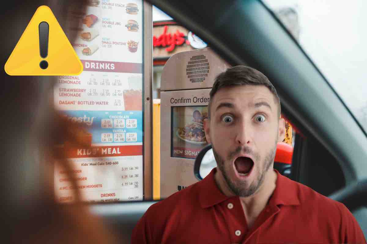 Caos al drive-thru